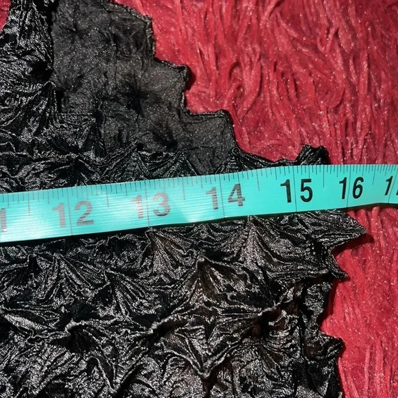 Simmons Black hot & Delicious Waffle textured Bralette Sz M - Picture 7 of 15